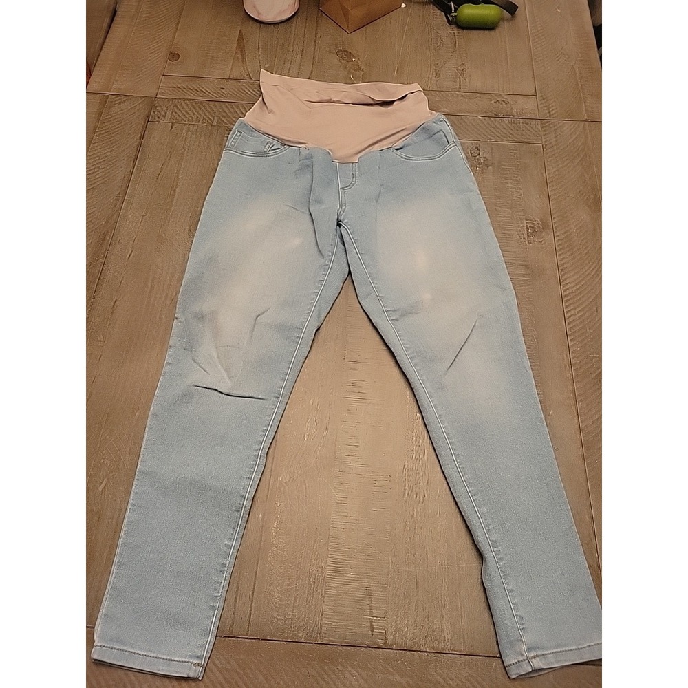 Gricel Maternity Womens Dark Blue Bootcut Jeans Stretch  Size‎ 33 X 26